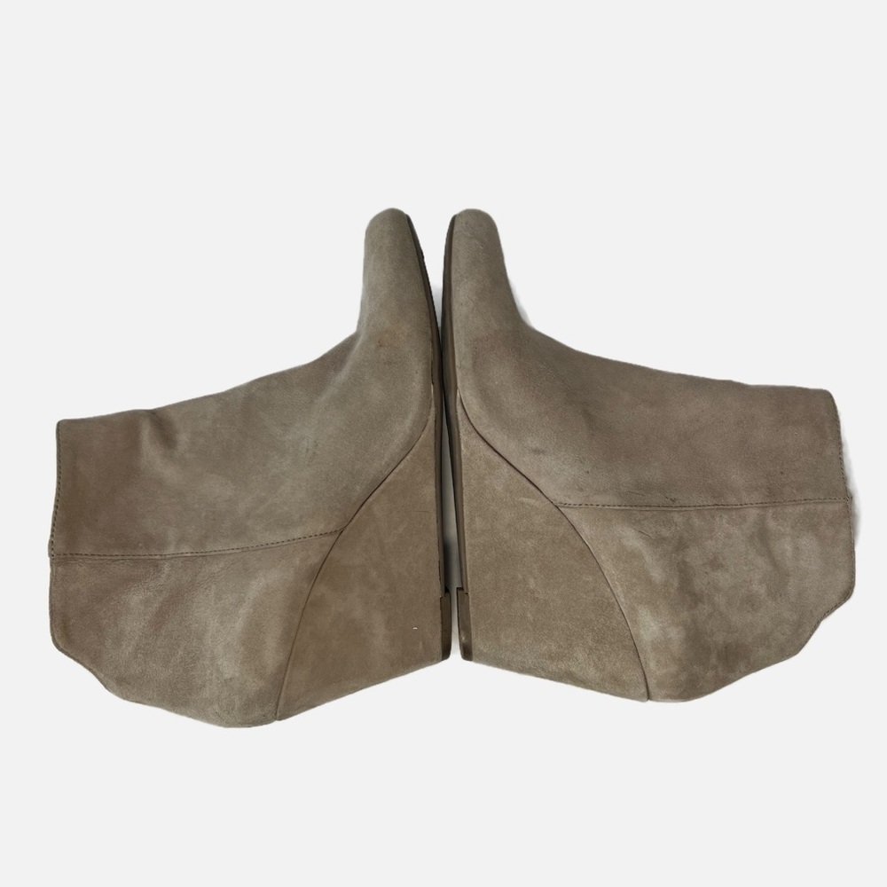 Jessica Simpson Tan Ronica Suede Zip Up Ankle Bootie Womens Size 8.5 - Picture 6 of 10